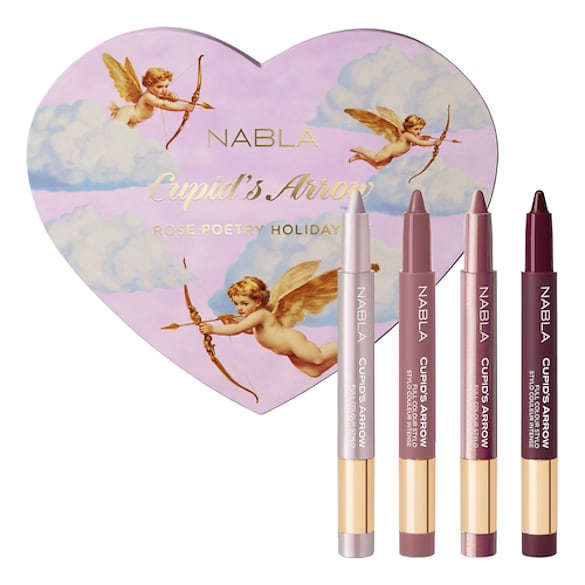 Rose Poetry Holiday Kit - Cofanetto make-up occhi, NABLA