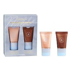 Sun-kissed Glow Set Angel Aura - Kit mini lozione illuminante e siero, NABLA