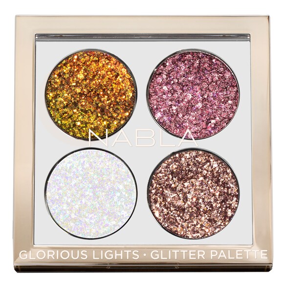 Nabla - Glorious Glitter Palette - Palette Occhi - glorious Lights Glitter Palette - Donna