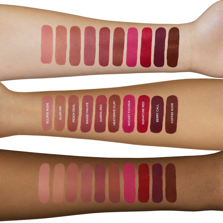 Matte Pleasure - Langtidsholdbar mat læbestift med fuld farve