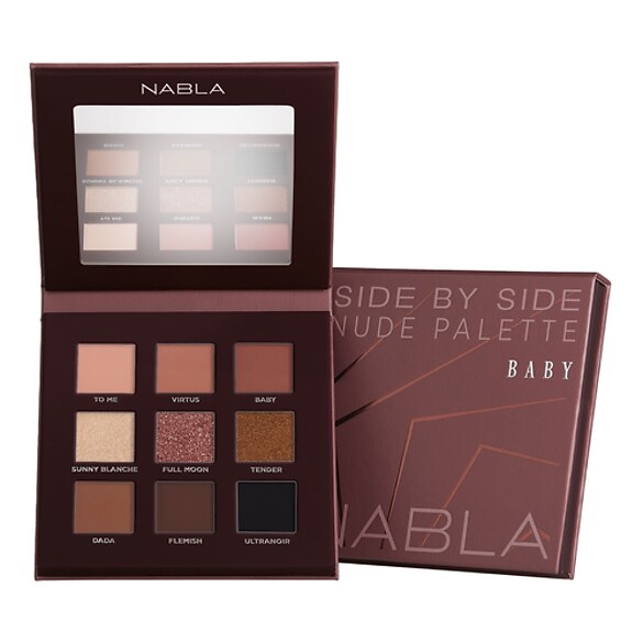 Nabla - Side By Side Nude Palette Baby - Palette Make-up Occhi - -side By Side Nude Baby Palette - Donna