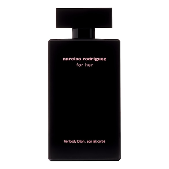 for her - il suo Latte per il corpo, NARCISO RODRIGUEZ