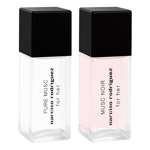 Duo For Her PURE MUSK et For Her MUSC NOIR - Eau de Parfum, NARCISO RODRIGUEZ