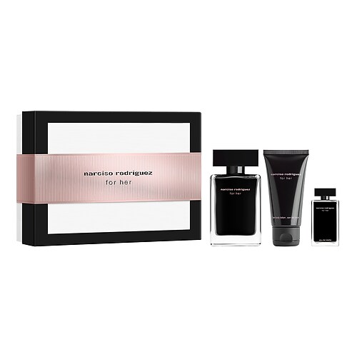 Narciso Rodriguez - For Her – Set Eau de toilette with Body lotion and miniature | 7.93672e+07 -for her set edt ml