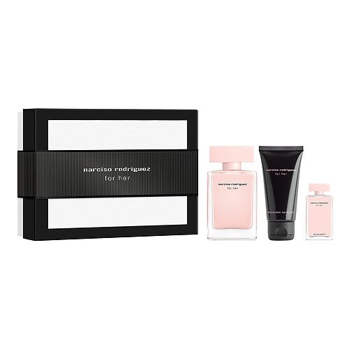 Narciso Rodriguez - For Her - Σετ με eau de parfum και γαλάκτωμα σώματος | 7.90474e+11 -for her edp ml holiday gift set