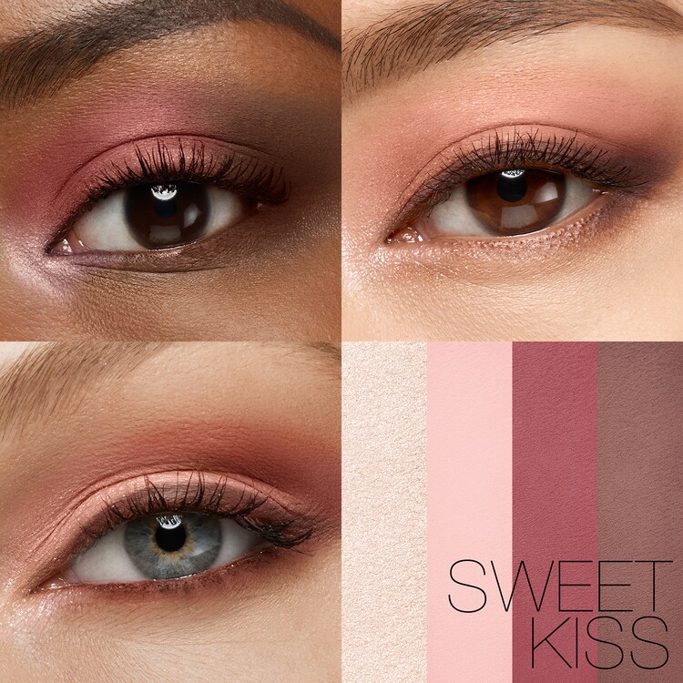 Sweet Kiss Quad Eyeshadow - Palett med 4 ögonskuggor