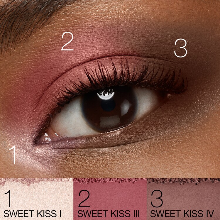 Sweet Kiss Quad Eyeshadow - Palett med 4 ögonskuggor