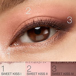 Sweet Kiss Quad Eyeshadow - Palette mit 4 Lidschatten