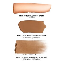 Mini Laguna Essentials Bronzer & Lip Set - Mini Krem ve Toz Bronzer & Lip Balm 