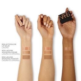 Mini Laguna Essentials Bronzer & Lip Set - Mini Krem ve Toz Bronzer & Lip Balm 