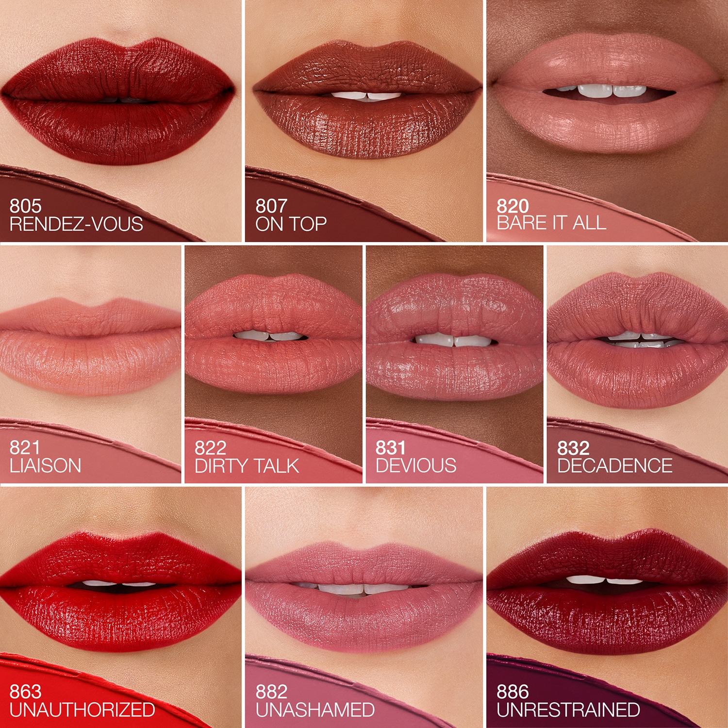 Explicit Lipstick - Saten Bitişli Uzun Süre Kalıcı Ruj | NARS