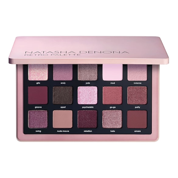 Retro palette - Paleta Sombras, Natasha Denona