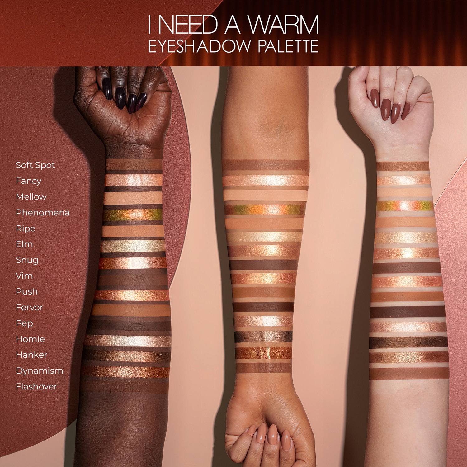 I Need a Warm - Paleta cieni do powiek i NATASHA DENONA