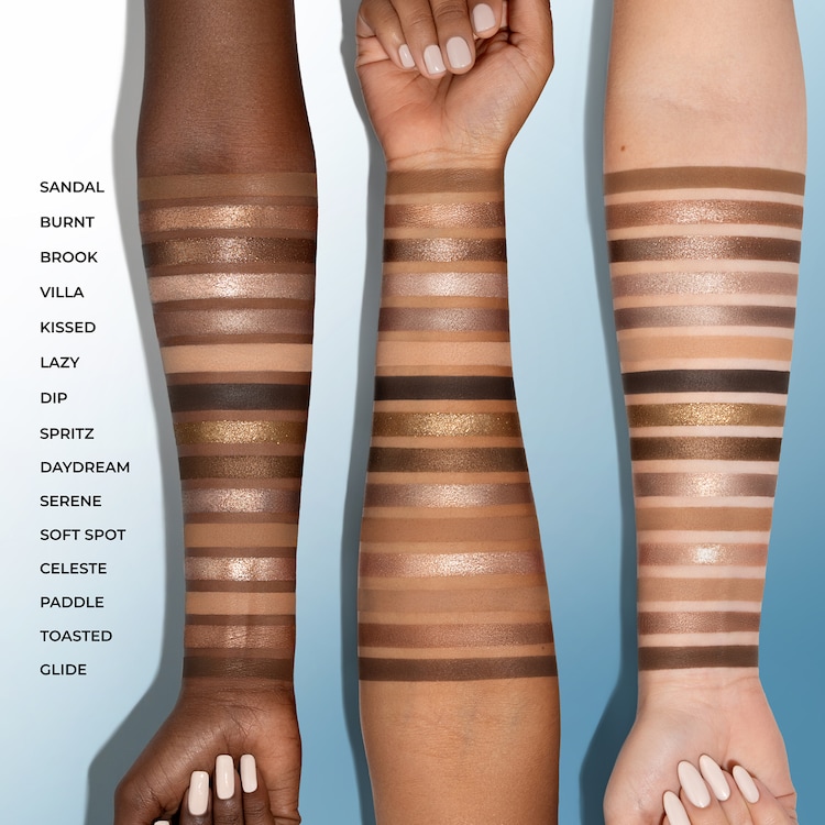 Tan Eyeshadow Palette - Palette d'ombres à paupières midi 