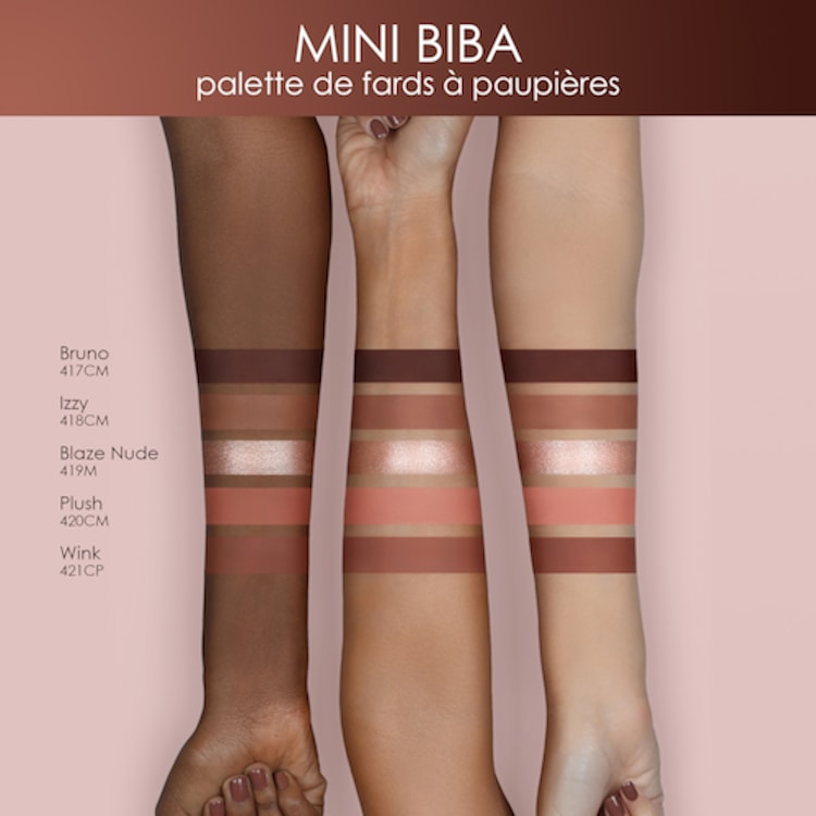 Mini Biba - Mini Palette De Fards À Paupières