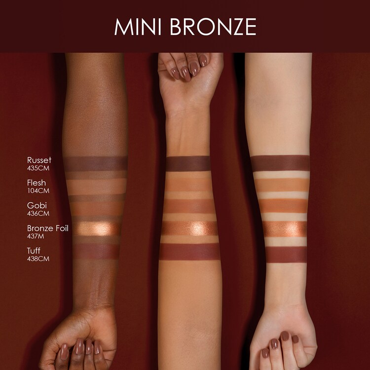 Mini Bronze - Mini Paleta de Sombras de Ojos Tamaño Viaje