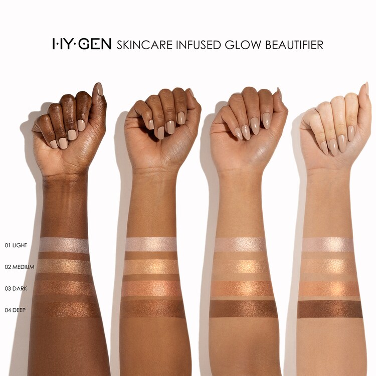 Hy-Gen Skincare Infused Glow Beautifier - Poudre illuminatrice éclatante