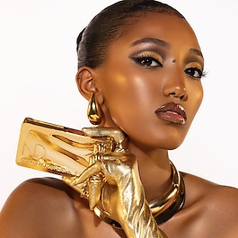 Golden Highlighter Trio - Palette illuminante ibrida multiuso