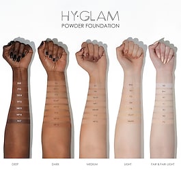 HY-GLAM powder foundation Refill - Base de maquillaje en polvo con Recarga