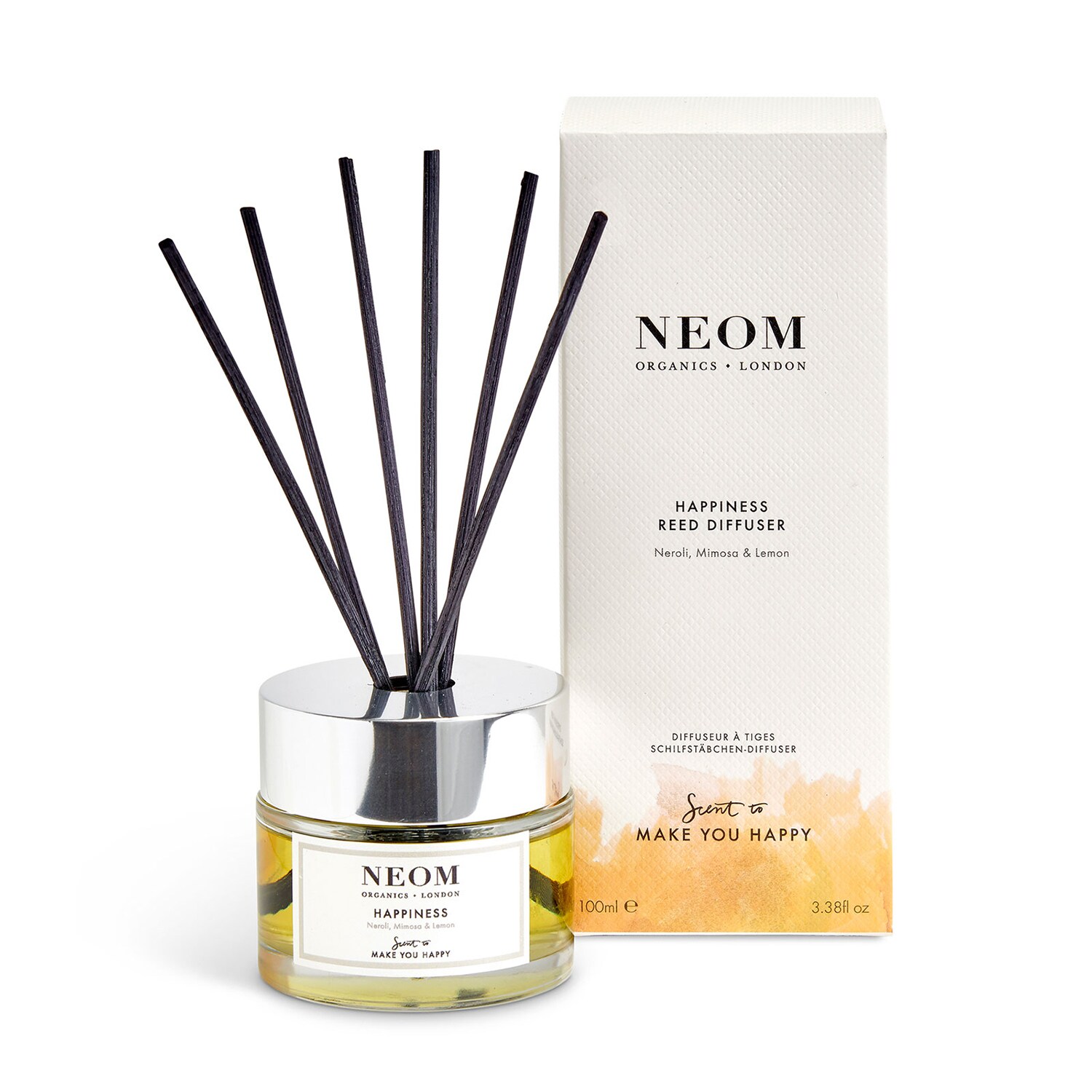 NEOM ORGANICS LONDON - Happiness - Plnitelný aroma difuzér