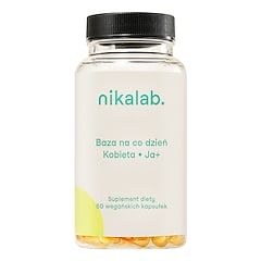 Baza na co dzień Kobieta, Ja+, 50+ lat - Suplement diety, NIKALAB