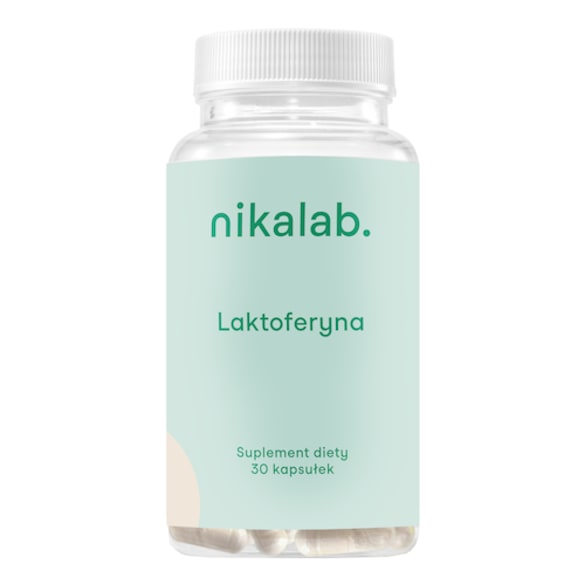 Laktoferyna - Suplement diety/30 kaps., NIKALAB