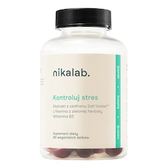 Kontroluj stres - Suplement diety/90 żelk&oacute;w, NIKALAB
