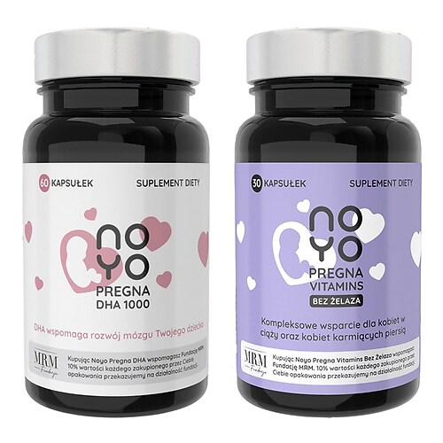 Noyo Pregna bez żelaza - Suplement diety