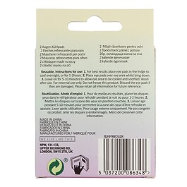 Cooling Eye Pads - Disques yeux rafraichissants et réutilisables
