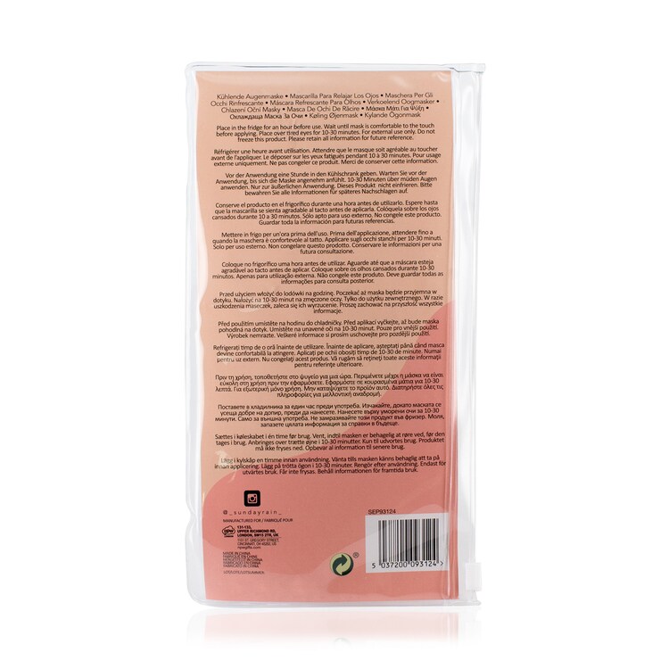 Cooling Eye Mask - Masque Rafraîchissant Pour Les Yeux