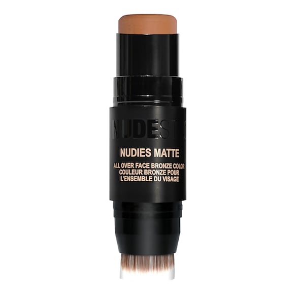 Nudies Matte Bronzer - Stick per contouring a doppia punta, NUDESTIX