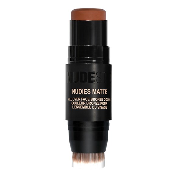 Nudies Matte Bronzer - Stick cu capat dublu conturing, Nudestix