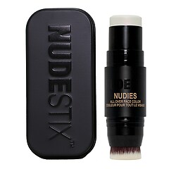 Nudies All Over Face Color Bronze + Glow - Sztyft brązujący i rozświetlający, NUDESTIX