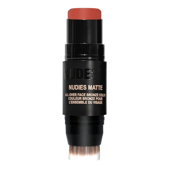 Nudies Matte Bronzer - Sztyft do konturowania z podwójną końcówką, NUDESTIX