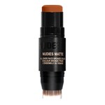 Nudestix - Nudies Matte Bronzer - Stick Per Contouring A Doppia Punta - Nudestix Matte Terraco Face Tan- - Donna