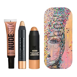 Mini Nude Gold Glam - Zestaw do twarzy image