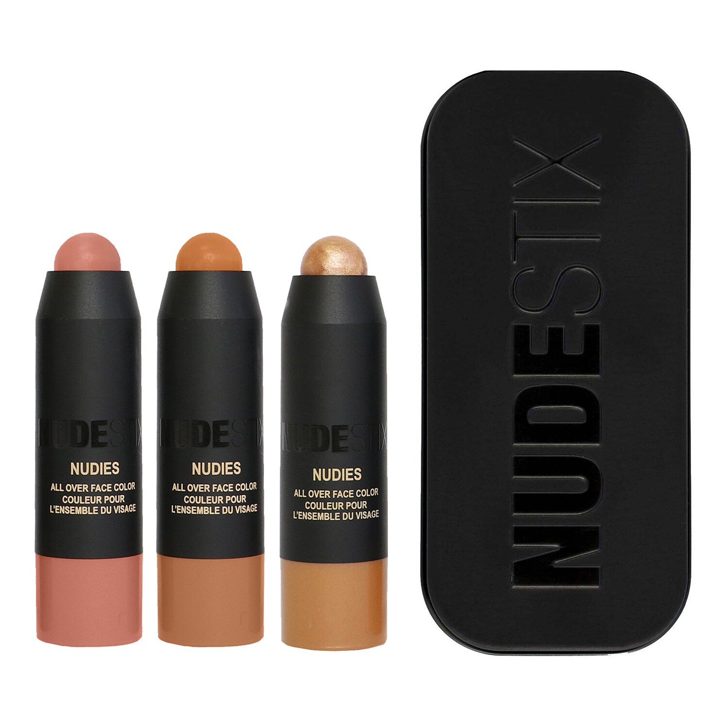 NUDESTIX - Soft & Warm Nudes - Sada na konturování obličeje