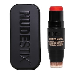 Nudies Matte Blush - Sztyft do konturowania z podwójną końcówką, NUDESTIX