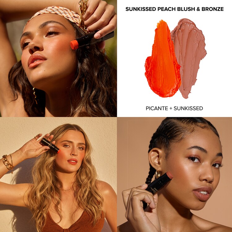 Sunkissed Peach Blush and Bronze 2-Piece Kit - Coffret Maquilhagem Tez