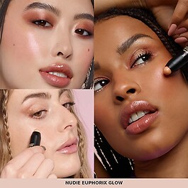 Mini Nude Gold Glam - Zestaw do twarzy