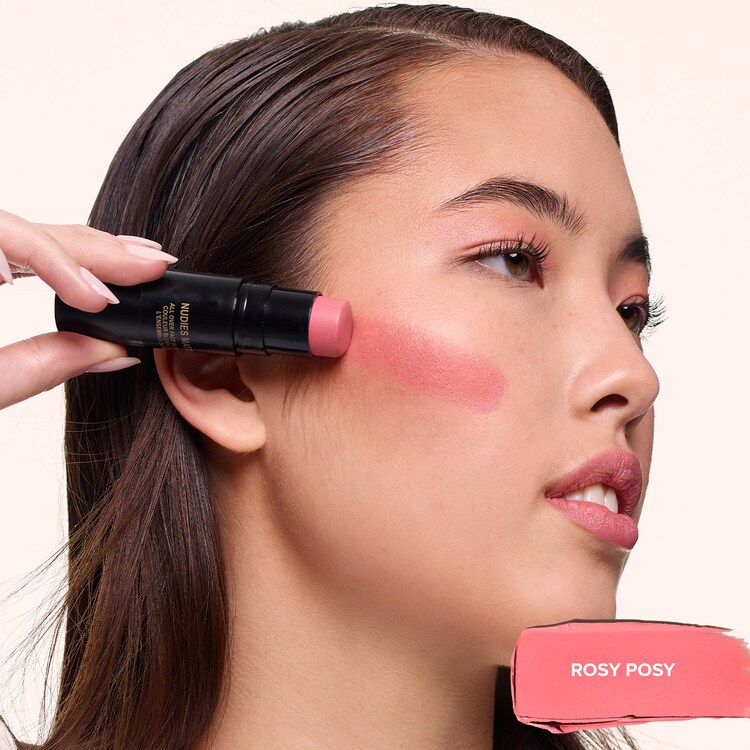 Nudies All Over Face Matte Lux - Creamy blush