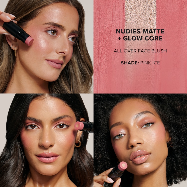 Nudies All Over Face Color Matte + Glow – Blush stick