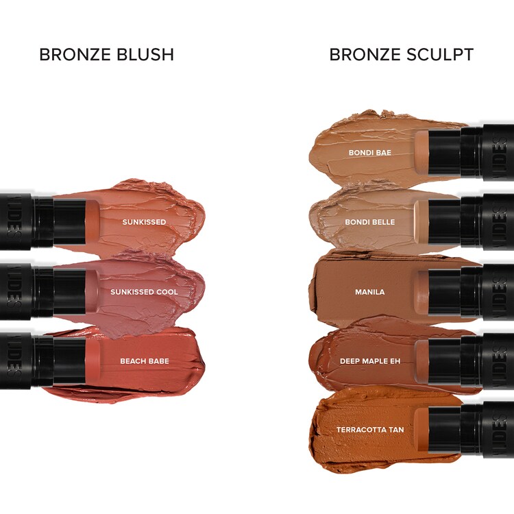 Nudies Matte Bronzer - Stick Double-Embout Contouring