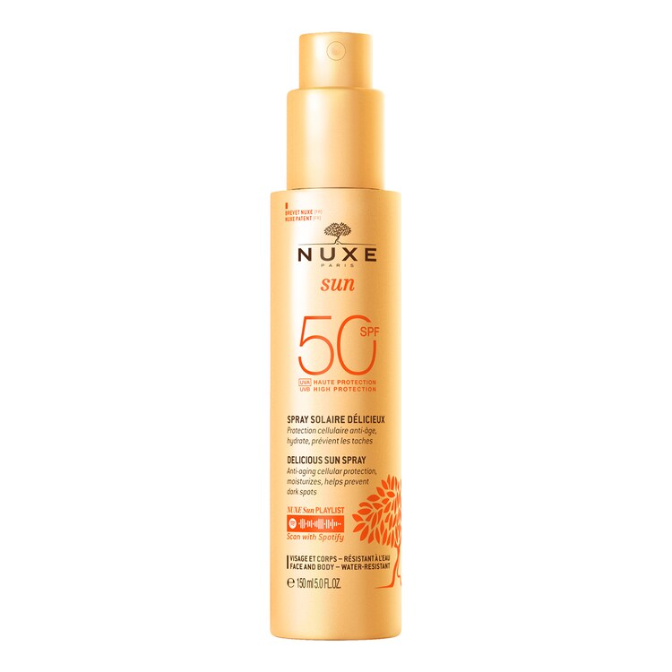 Nuxe Sun - Spray solaire visage et corps haute protection SPF 50