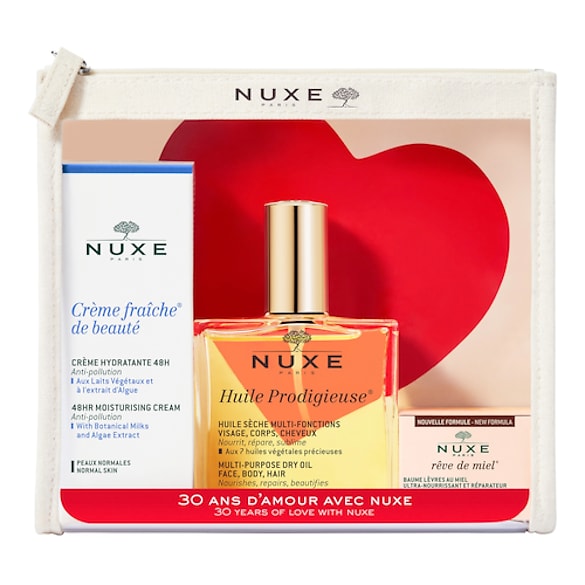 Trousse Anniversaire Nuxe 30 ans d'amour - Coffret Soin Visage, NUXE