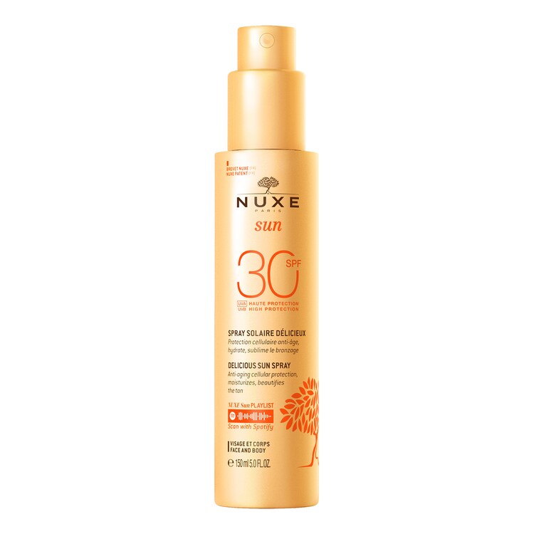 Nuxe Sun Spray Solaire Délicieux - Protection Solaire SPF30 visage et corps