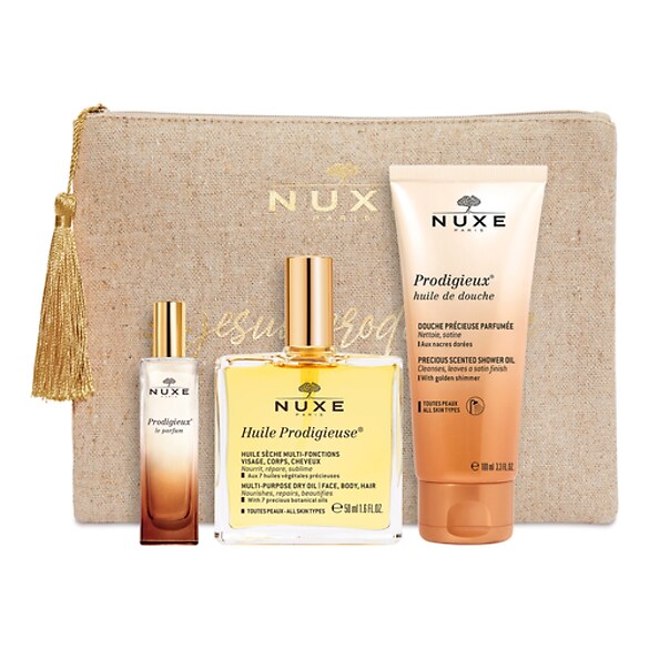 Trousse mon rituel de beauté Prodigieux - Coffret Soin Corps, NUXE