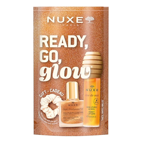 GLOW ON THE GO HONEY - TRAVEL KIT, Nuxe