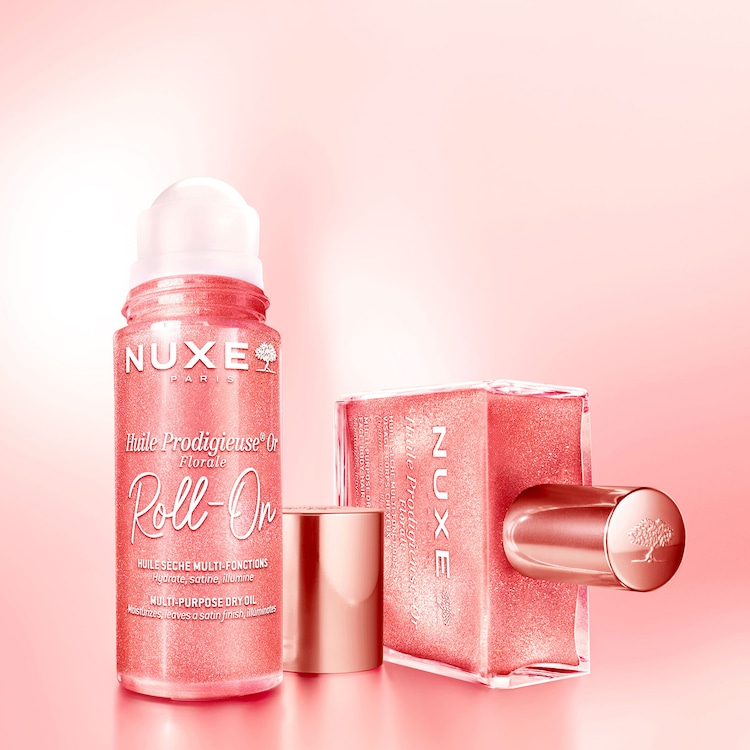 Huile Prodigieuse® Or Florale Roll-On - Huile Sèche Multi-Fonctions
