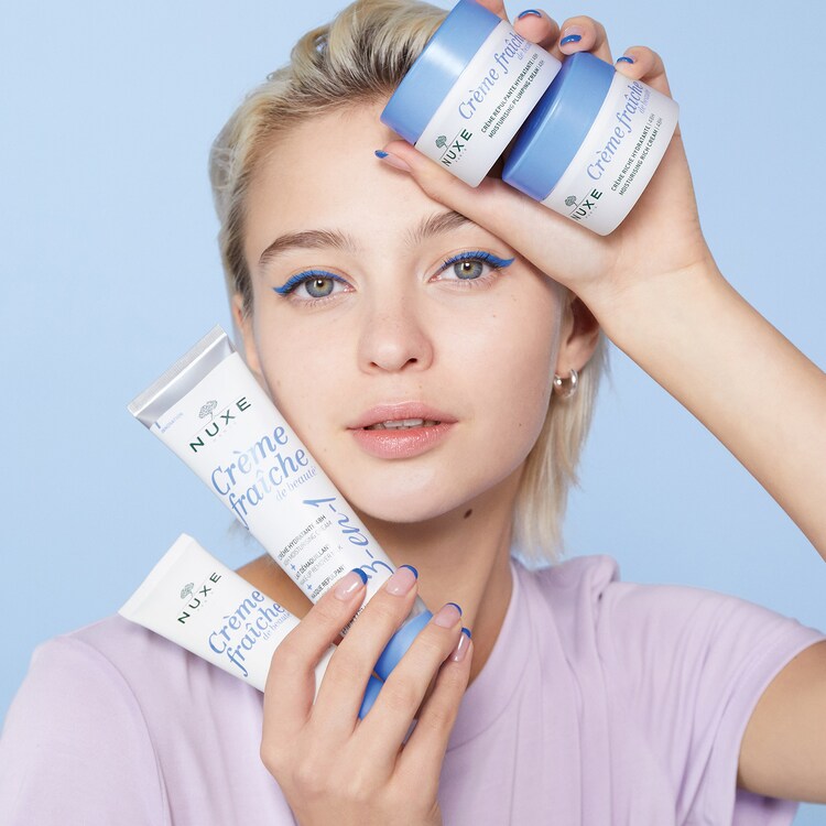 Crème Fraîche de Beauté  - Fluide Matifiant Hydratant 48h 